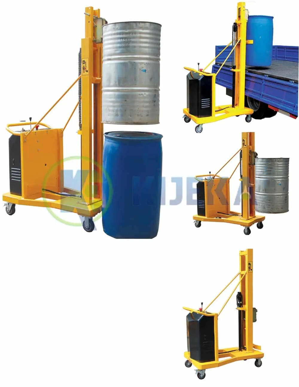 Counterbalance Semi Powered Drum Stacker