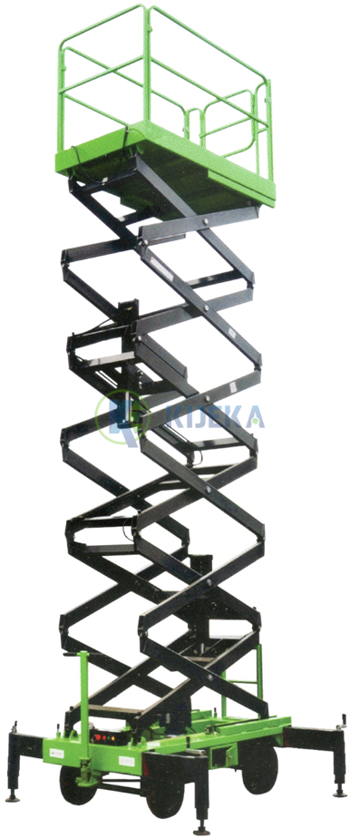 Mobile Scissor Lift Platform Up to 12 Meter Kijeka Engineers Private Limited