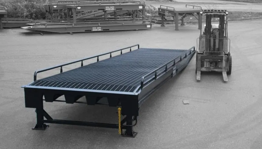 How to Fix a Dock Ramp to a Trailer